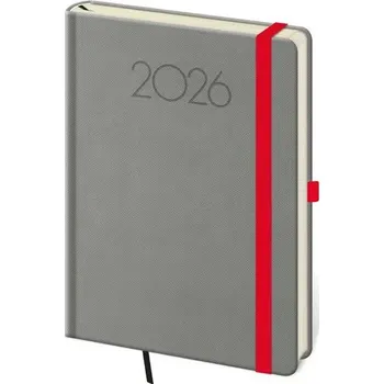 Diář Diář 2026 týdenní A5 Praga - tmavě šedá