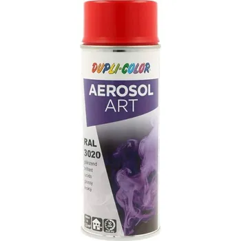 Barva ve spreji Dupli Color Akrylový Sprej RAL 3020 Světle Červená 400ML