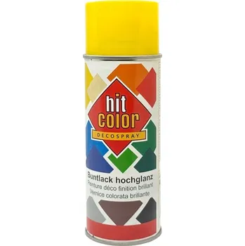 Barva ve spreji RAL 1021 HITCOLOR SPREJ NITRO LAK 400 ML
