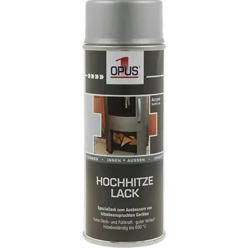 Barva ve spreji Barva Barva ve Spreji Stříbrná do 650°C, 400 ml