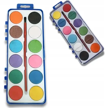 Vodová barva Akrylové barvy Miximport 12 ks