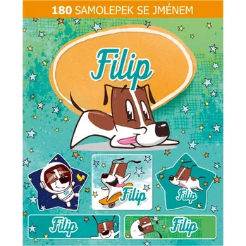 samolepka Veselé nálepky samolepky se jménem Filip