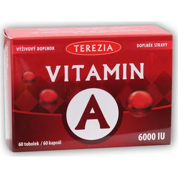 Terezia Vitamín A 6000 IU 60 kapslí