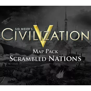 Počítačová hra Sid Meier's Civilization V - Scrambled Nations Map Pack DLC