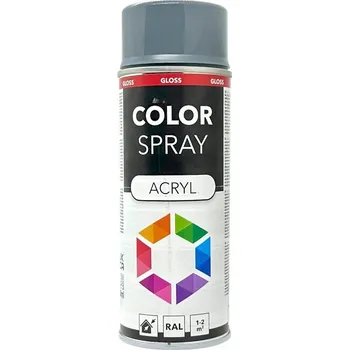 Barva ve spreji Akrylový lak RAL 7031 Modrošedá Lesk Sprej 400ML