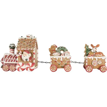 Bytová dekorace Clayre & Eef - Dekorativní vánoční vlak 6PR5839