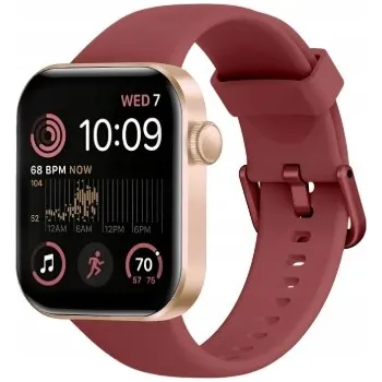 Chytré hodinky Chytré hodinky CHYTRÉ HODINKY model P2 v bordó barvě DDXCAW