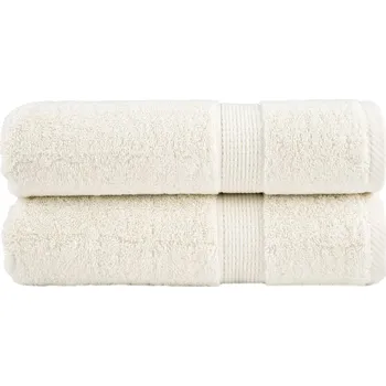 Utěrka ZBXL Premium ručníky SOLUND 2 ks krémové 70 x 140 cm 600 g/m²