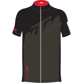 cyklistický dres Cyklistický dres KTM FACTORY CHARACTER černá/červená Velikost: L