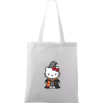 Harry kitty - Taška bavlněná - 42 x 38 cm ( Bílá )