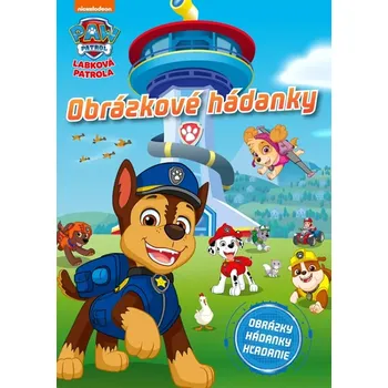 Cizojazyčná kniha Labková patrola - Obrázkové hádanky (kolektiv, 2025)
