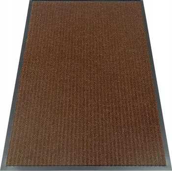 Rohožka VENKOVNÍ ČISTICÍ ZÓNA PŘED DVEŘE 60x90 cm VELKÁ ROHOŽKA NA BOTY HNĚDÁ