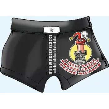 Trenýrky Trenky s metrem-I malý šašek - M oranž