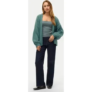 Dámský svetr Vero Moda Kardigan Maybe 10273101 Zelená Oversize L