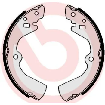 Brzdová čelist BREMBO S 56 516 Sada brzdových čelistí (S56516)