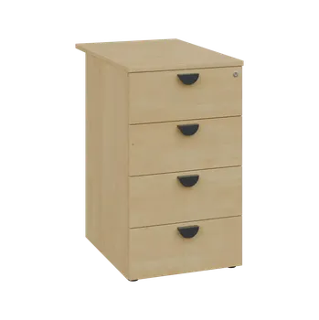 Zásuvkový kontejner TKC - 71 kontejner přístavný, 4-zásuvkový, deska 18 mm, centrální zámek, javor horský