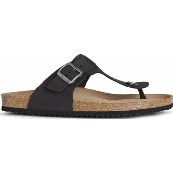 Pánské pantofle Pánské pantofle Geox GHITA 46 Černá, Hnědá, Stříbrná