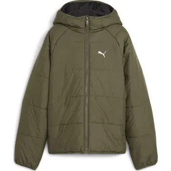 Dětské bunda PUMA REVERSIBLE PUFFER JACKET 68840781 LODEN GREEN 164