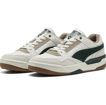 Dámská fitness obuv Boty PUMA REBOUND RETRO SD 40021409 WARM WHITE/GREEN TERRAIN/GUM EU 44,5 (UK 10)