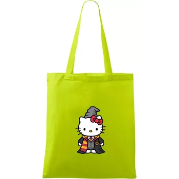 Harry kitty - Taška bavlněná - 42 x 38 cm ( Limetková )