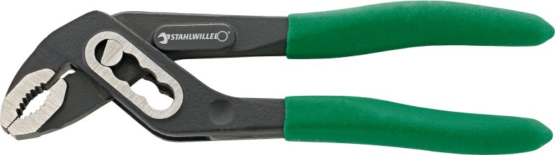 Stahlwille Mini kleště na vodní čerpadla L.125 mm, čelisti šířka 25 mm, hlava černě lakovaná, leštěná