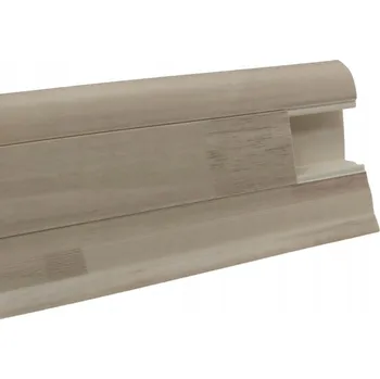 Podlahová lišta Lišta 2500x50x25 mm Lišta PVC obvodová SLK50 W217 Ořech oliv