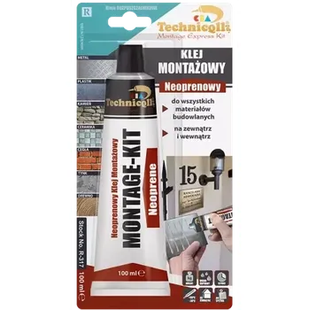 Průmyslové lepidlo TECHNICQLL MONTAGE ADHESIVE NEOPRENE - Neoprenové montážní lepidlo 100ml
