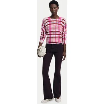 Dámský svetr Desigual Svetr Noruega 25WWJF41 Červená Regular Fit XL