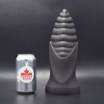 Dildo Topped Toys Cetos 110 Obsidian, prémiové silikonové dildo 27 x 8,9 cm