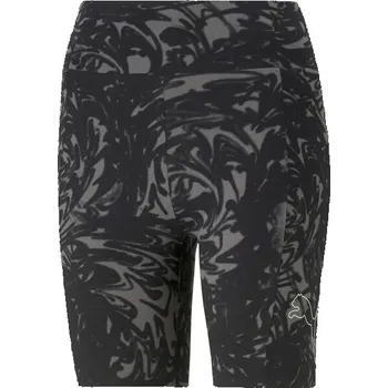 Dámské kraťasy Dámské kraťasy Puma PUMA POWER AOP SHORTS XL Černá, Šedá, Bílá