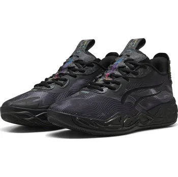 Dámské tenisky Boty PUMA MB 04 LO TEAM 31217401 PUMA BLACK/DARK AMETHYST EU 46 (UK 11)