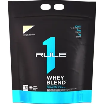 Protein Rule1 Whey Blend 4550 g Příchuť: Čokoládové sušenky a krém