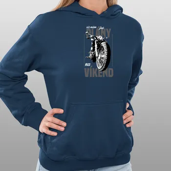 Žertovný předmět už mám jiné plány na víkend - dámská mikina