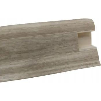 Podlahová lišta Lišta 2500x50x25 mm Lišta PVC obvodová SLK50 W464 Dub Husky