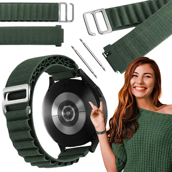 Příslušenství k chytrým hodinkám Řemínek pro Huawei Watch GT 5 46mm chytré hodinky khaki řemínek 22mm