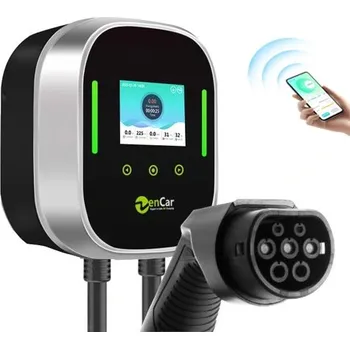 Nabíjecí stanice pro elektromobil Nabíječka, Wallbox Zencar PRO 22kW, dotykový displej