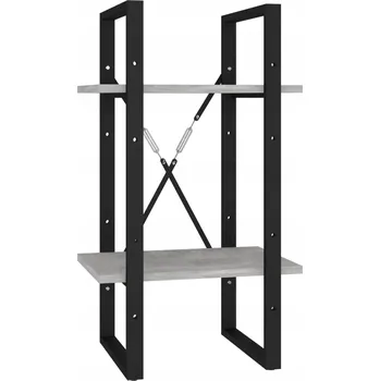 Knihovna Betonový regál 40x30x70 cm Šedý