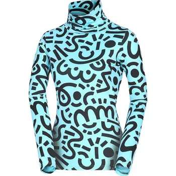 Dámské termoprádlo Dámské skialp tričko rychleschnoucí Northfinder Dri-release® KRALOVA 2 blueprint Velikost: XXL