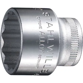 Klíč Stahlwille 3/8" Nástrčná hlavice, velikost klíče 3/8", délka 27 mm
