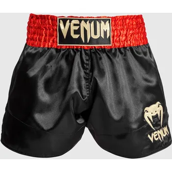 Sportovní oblečení Muay Thai šortky Venum Classic - Red/Black/Gold Velikost: XL