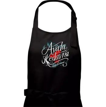 Kuchyňská zástěra Avada Kedavra tajemný - Pánská zástěra na vaření - Univerzální velikost ( Černá )