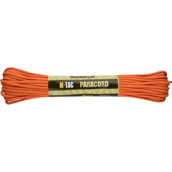 Lano Para lano M-Tac Paracord 550 type III 15 m - oranžové