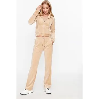 Dámská mikina Juicy Couture Mikina Madison JCWA122001483 Béžová Slim Fit XXS