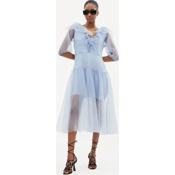 Dámské šaty Custommade Koktejlové šaty Jaquelina 999344483 Modrá Regular Fit M