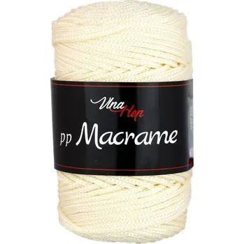 Příze PP Macrame, 2mm, 4173, krémová přírodní