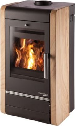 HAAS+SOHN Avesta II černá/Woodstone Prestige s výměníkem