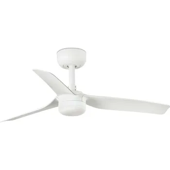 FARO MINI PUNT S LED stropní ventilátor, bílá s DC motorem
