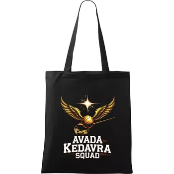 Avada Kedavra Squad - Taška bavlněná - 42 x 38 cm ( Černá )