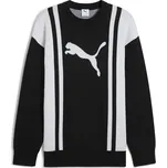 Pánský svetr PUMA FUTURE PUMA ARCHIVE RELAXED KNITTED SWEATER 63229401 PUMA BLACK/PUMA WHITE XXL