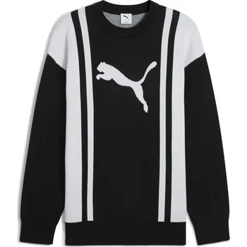 Pánský svetr Pánský svetr PUMA FUTURE PUMA ARCHIVE RELAXED KNITTED SWEATER 63229401 PUMA BLACK/PUMA WHITE XXL